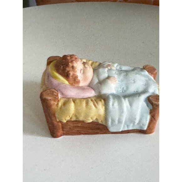 HOMCO Nativity 5602 Replacement Piece BABY JESUS Bisque Porcelain Figurine - Picture 7 of 7